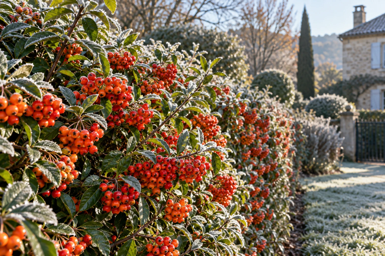 Haie pyracantha : bien la planter et l’entretenir