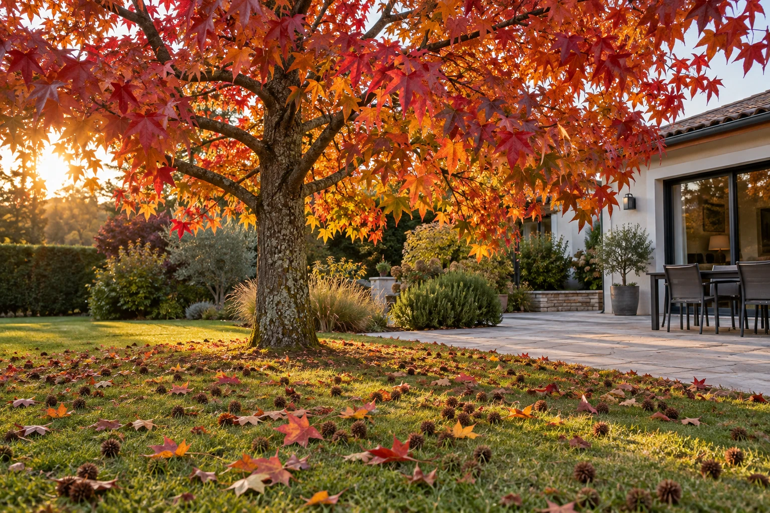 Liquidambar : l&rsquo;inconvénient à mesurer avant de planter