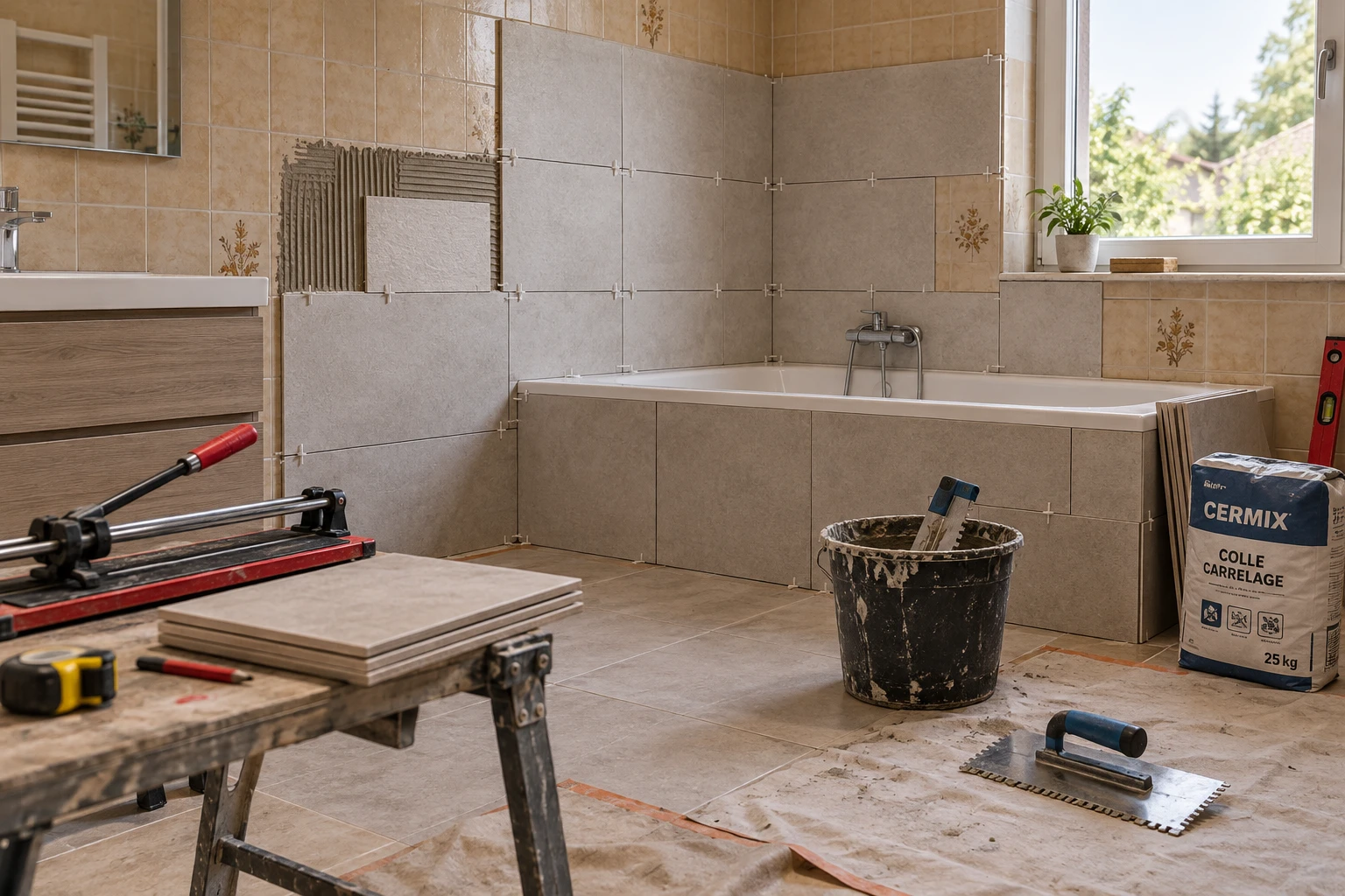 Rénovation du carrelage : réparer, recouvrir ou déposer ?