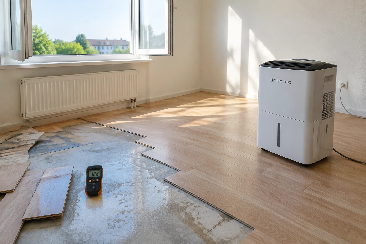 Temps de séchage du parquet stratifié : durées et contrôles